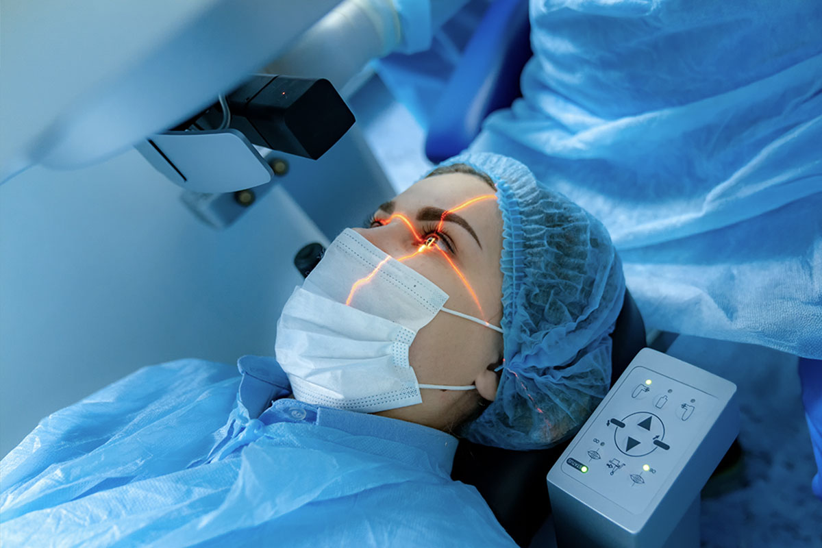 Ablauf der SMILE-Augenlaserbehandlung